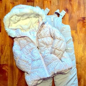 Carter’s Girls' 2-Pc Heavyweight Printed Snowsuit